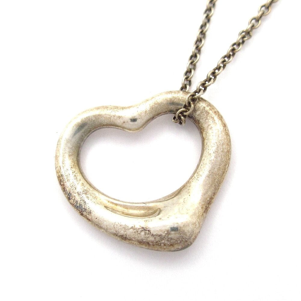 Tiffany & Co. Open Heart Necklace